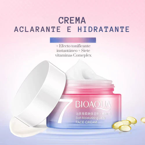 Crema aclarante vegana